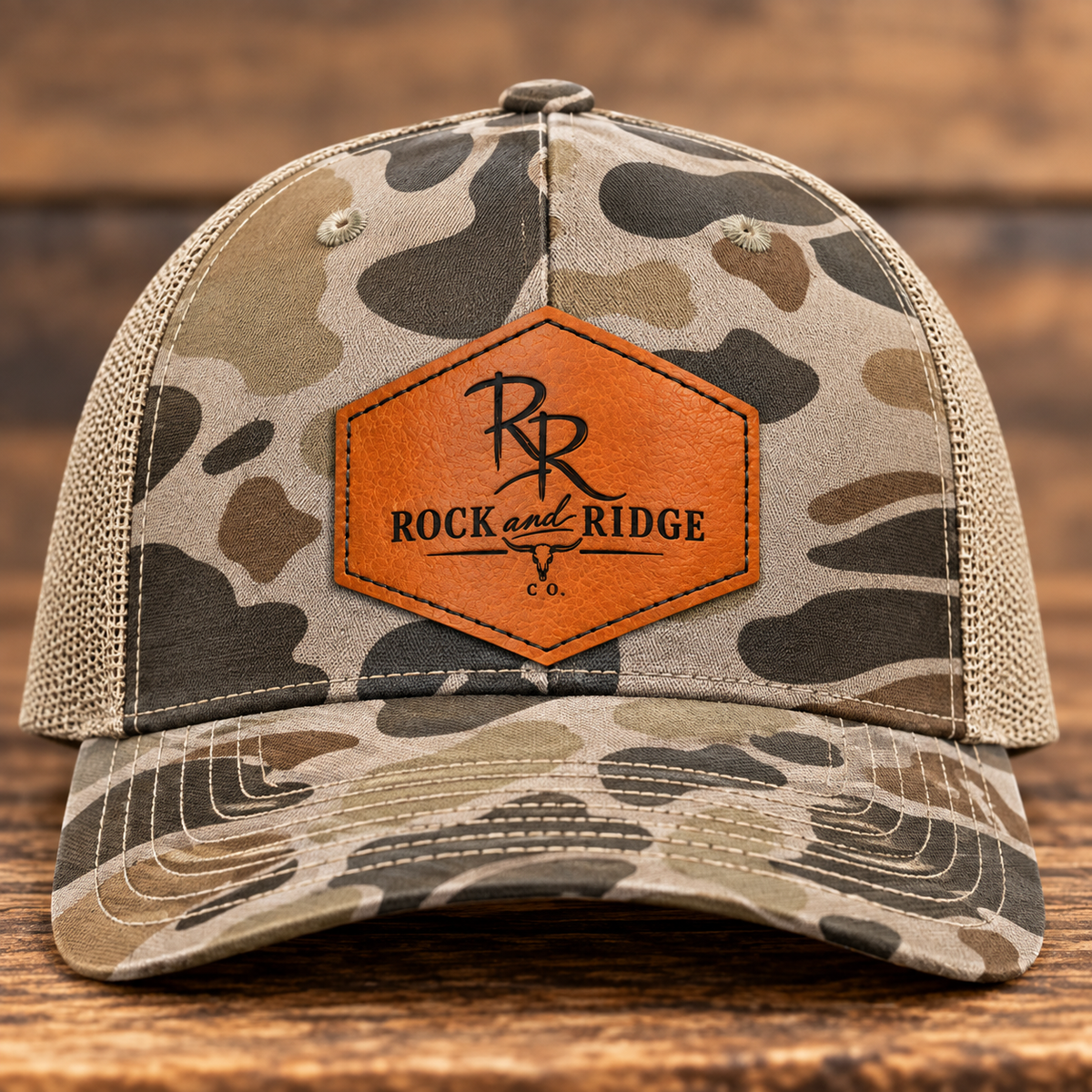 Rock & Ridge Co. Camo Trucker Hat