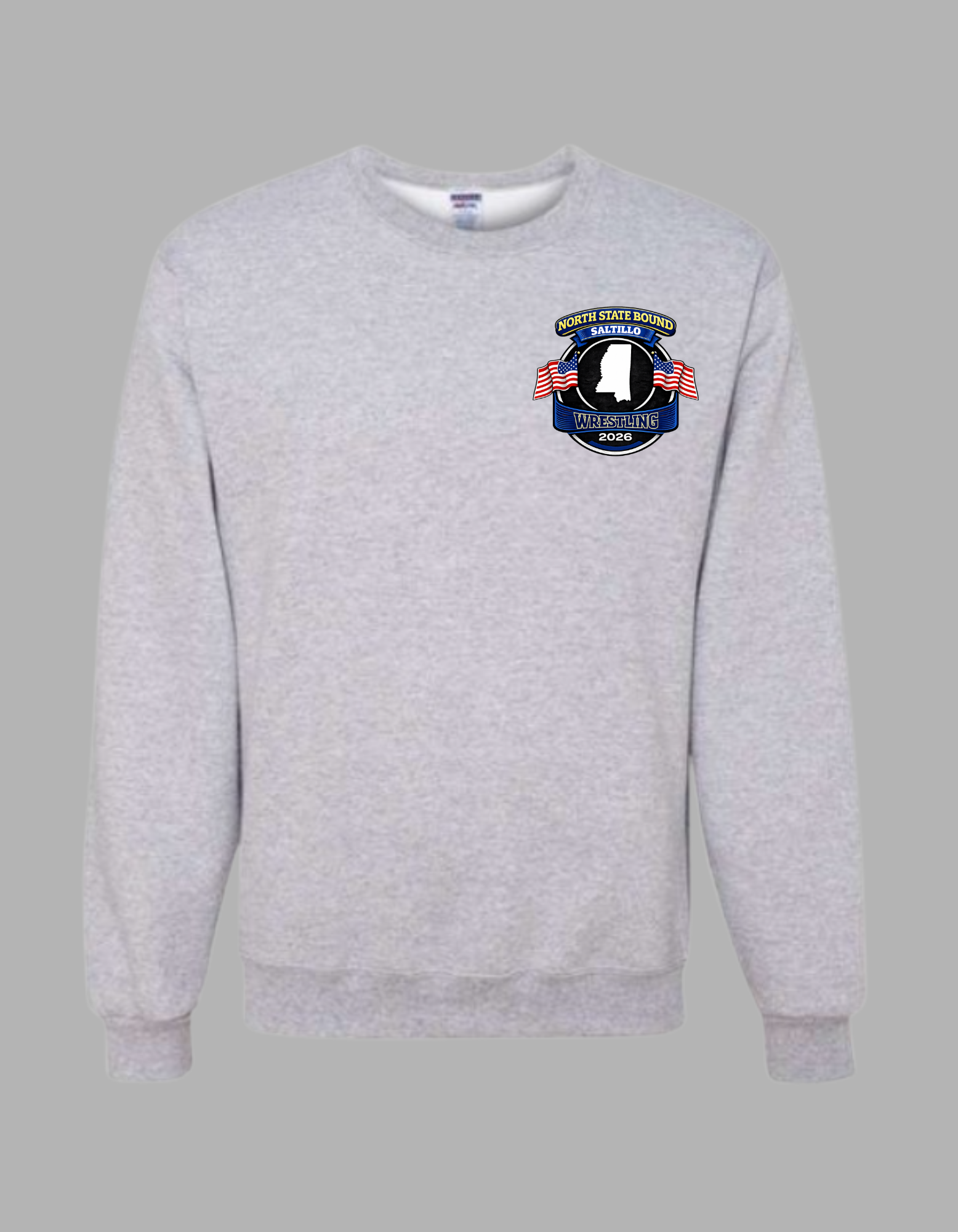 Saltillo North State Bound Wrestling 2026 Sweatshirt