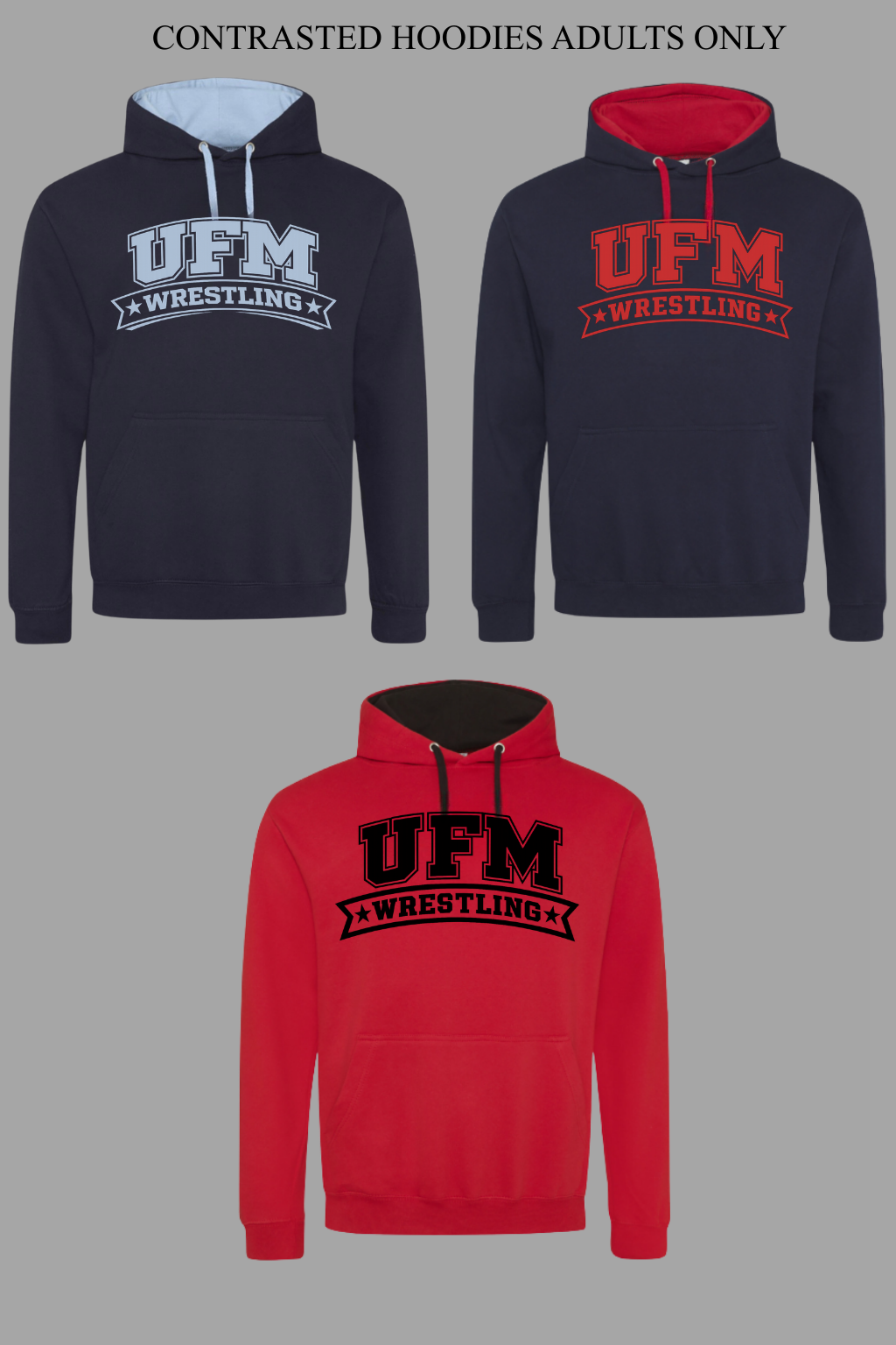 UFM Wrestling Hoodie - Adults