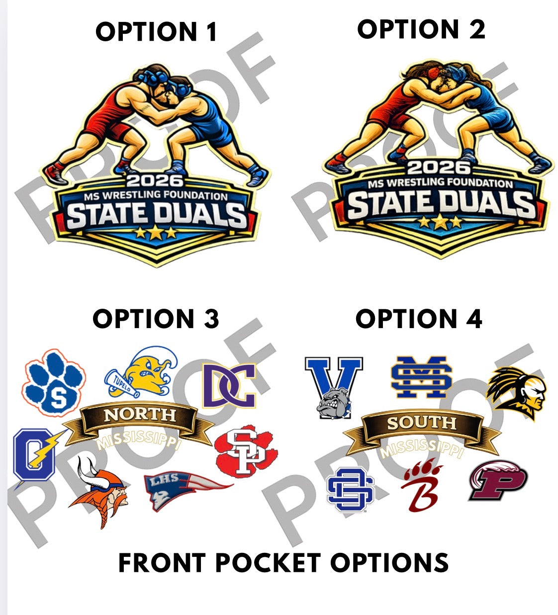 State Duals White Hoodie