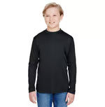 A4 Apparel NB3165 Youth Long Sleeve Cooling Polyester Performance Crew Shirt UPF 44+