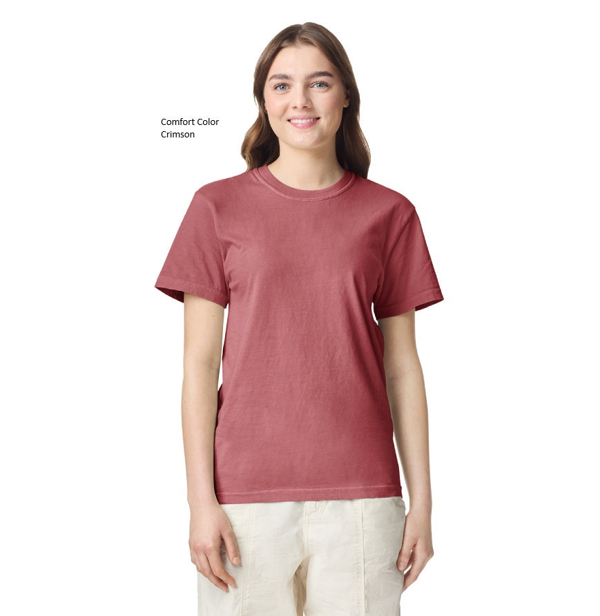 Comfort Colors Crimson blank tee
