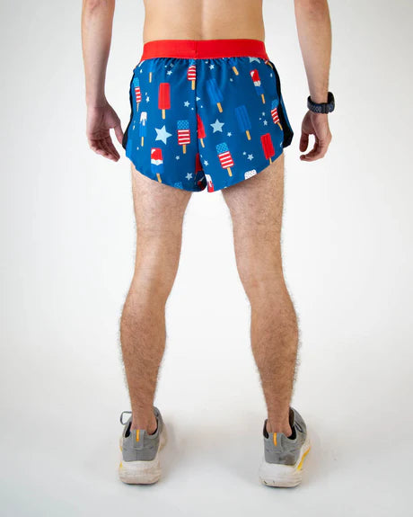 Men's USA Popsicles 2" DS Split Shorts