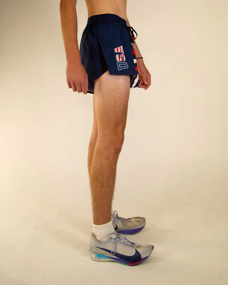 Men's USA Eagle 2" DS Split Shorts