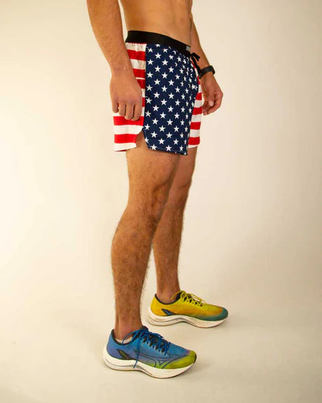 Men's USA 5" DS Running Shorts