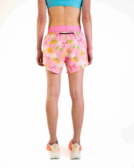 Women's Princess Tiara 4" Split Running Shorts