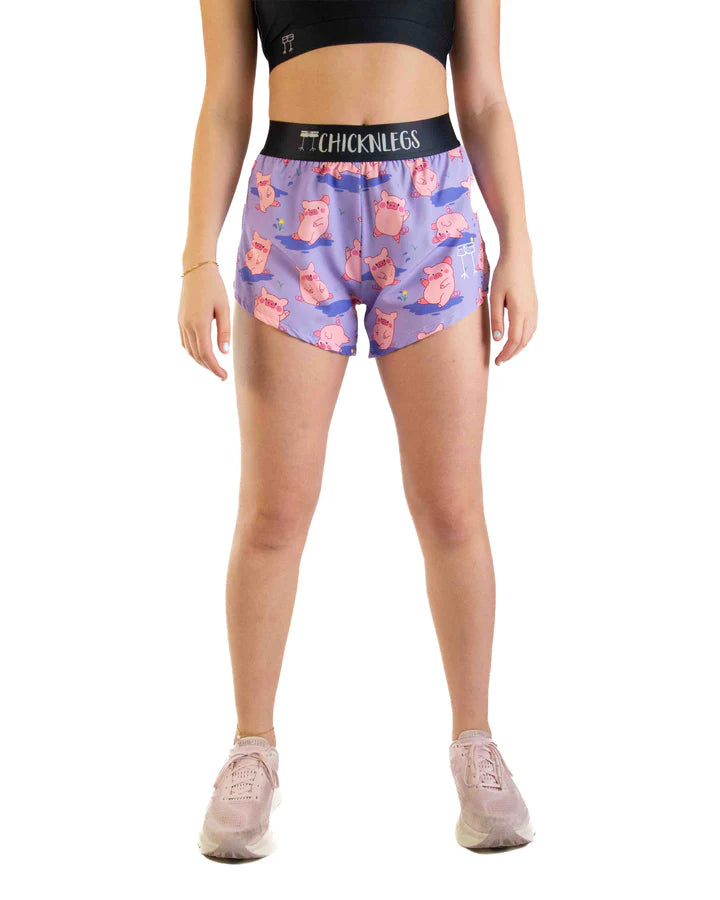 Women's Piggies 4" Split Running Shorts