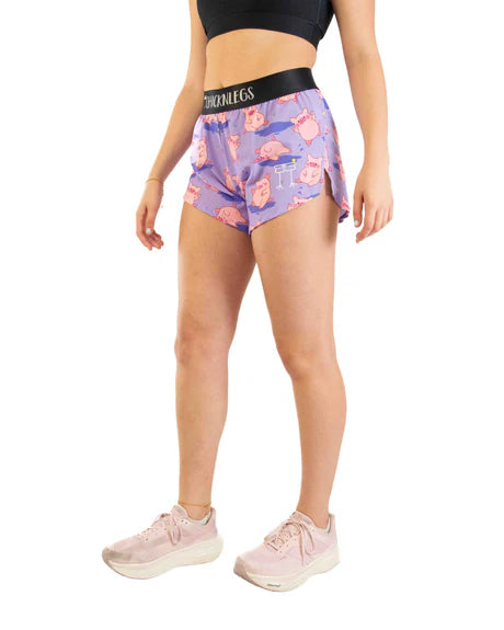 Women's Piggies 4" Split Running Shorts