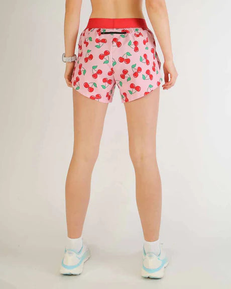 Women's Cherry 4" Split Running Shorts