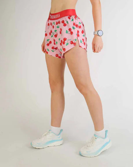 Women's Cherry 4" Split Running Shorts