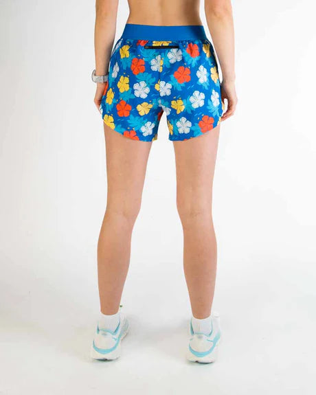 Women's Hawaiian 4" Split Running Shorts