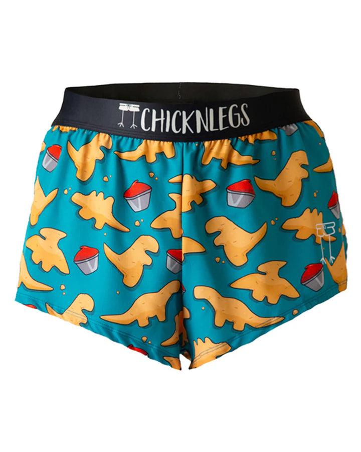 Men's Dino Nuggets 2" Split Running Shorts