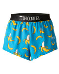 Men's Blue Bananas 2" Split Running Shorts