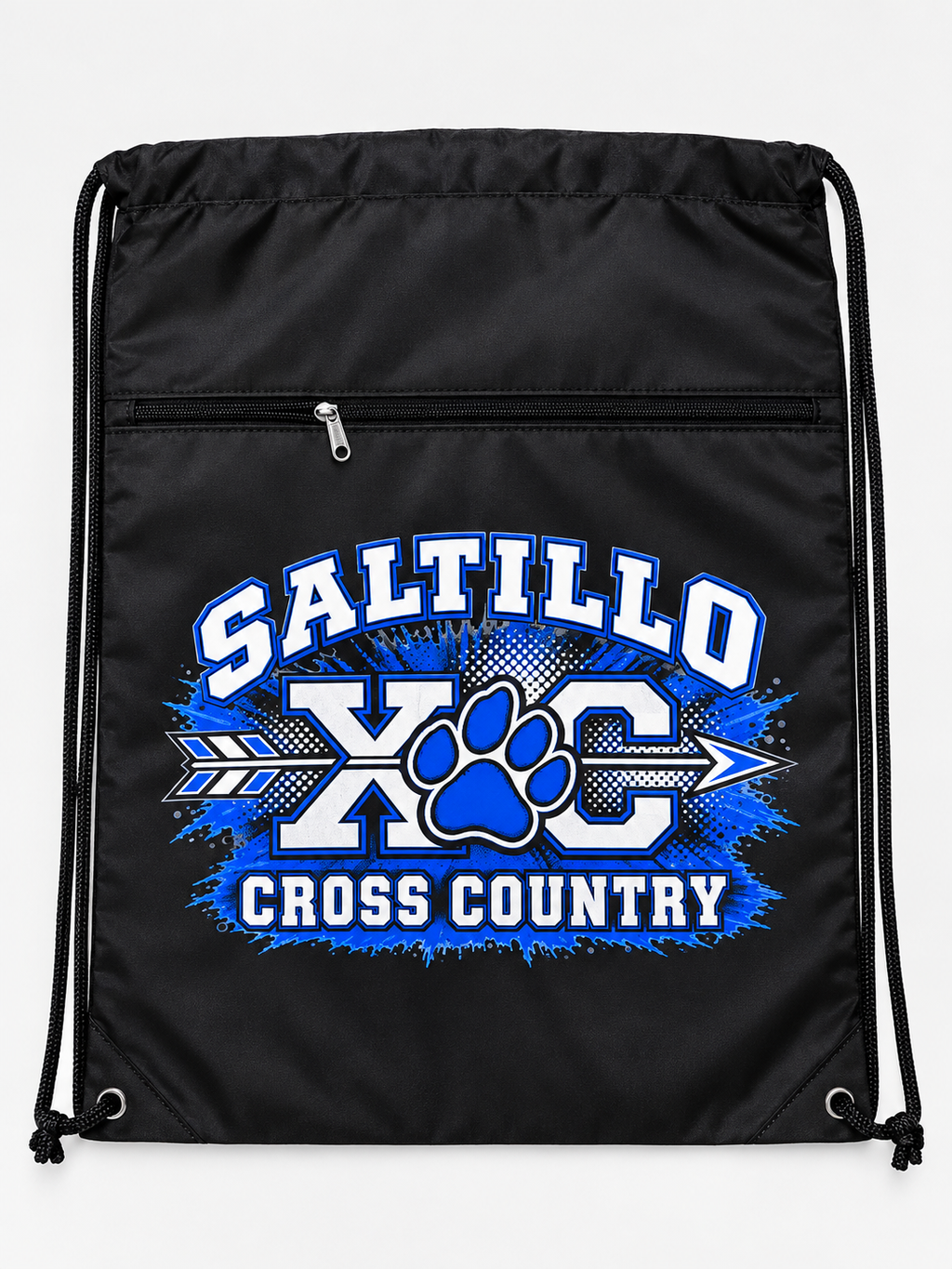 Saltillo Tigers XC Drawstring Bag