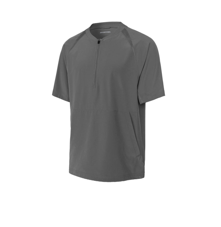 Sport-Tek JST489 Repeat 1/2-Zip Short Sleeve Jacket