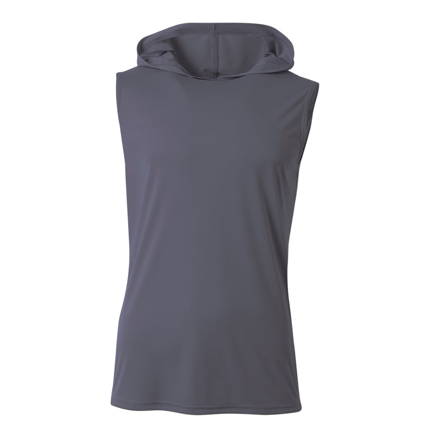 A4 Apparel N3410 Cooling Performance Sleeveless Hooded Tee UPF 44+