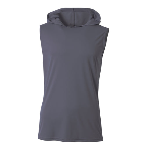 A4 Apparel N3410 Cooling Performance Sleeveless Hooded Tee UPF 44+