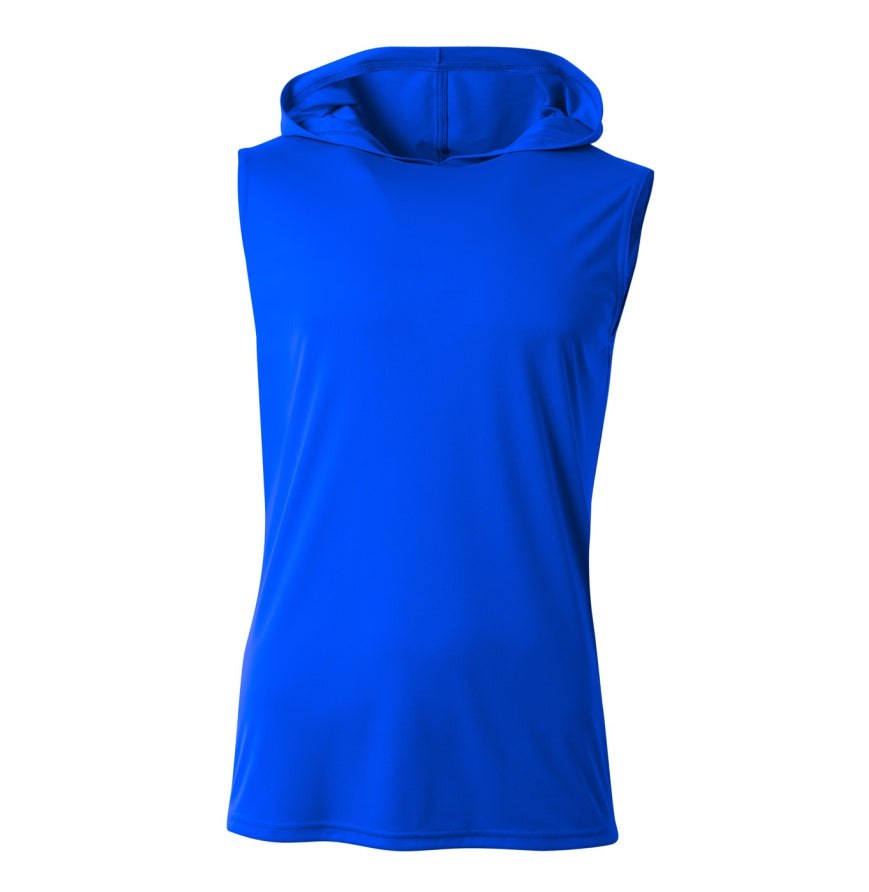 A4 Apparel N3410 Cooling Performance Sleeveless Hooded Tee UPF 44+