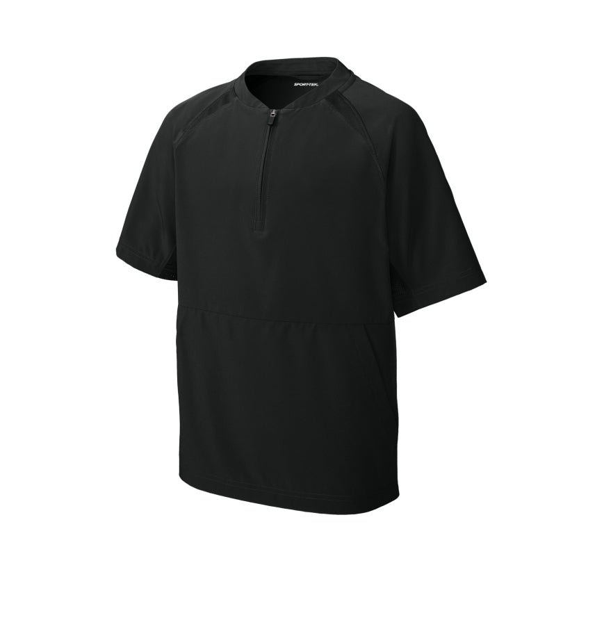 Sport-Tek Youth Repeat 1/2-Zip Short Sleeve Jacket YJST489