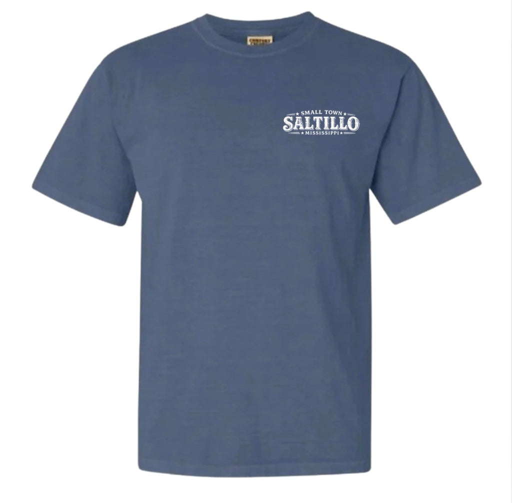 Small Town Saltillo Mississippi Comfort Color T-Shirt