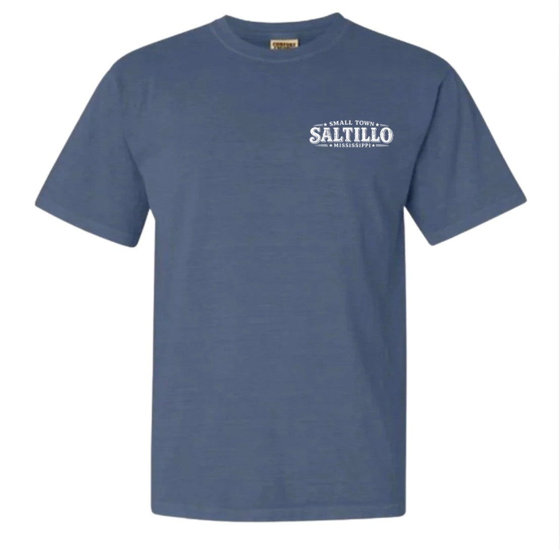 Small Town Saltillo Mississippi Comfort Color T-Shirt
