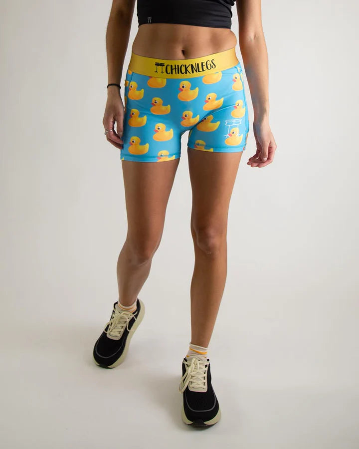 Women's Rubber Ducky 3" Compression Running Shorts