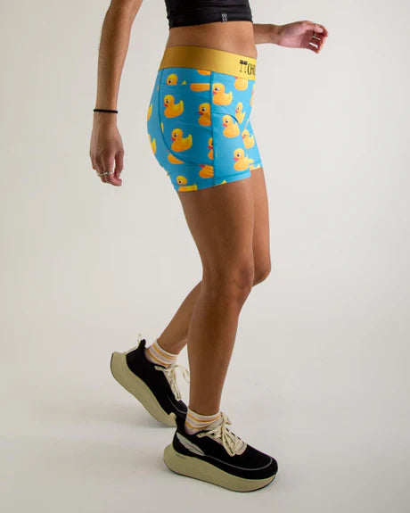 Women's Rubber Ducky 3" Compression Running Shorts