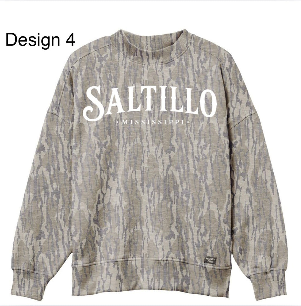 Mossy Oak Camo Crewneck Sweatshirt
