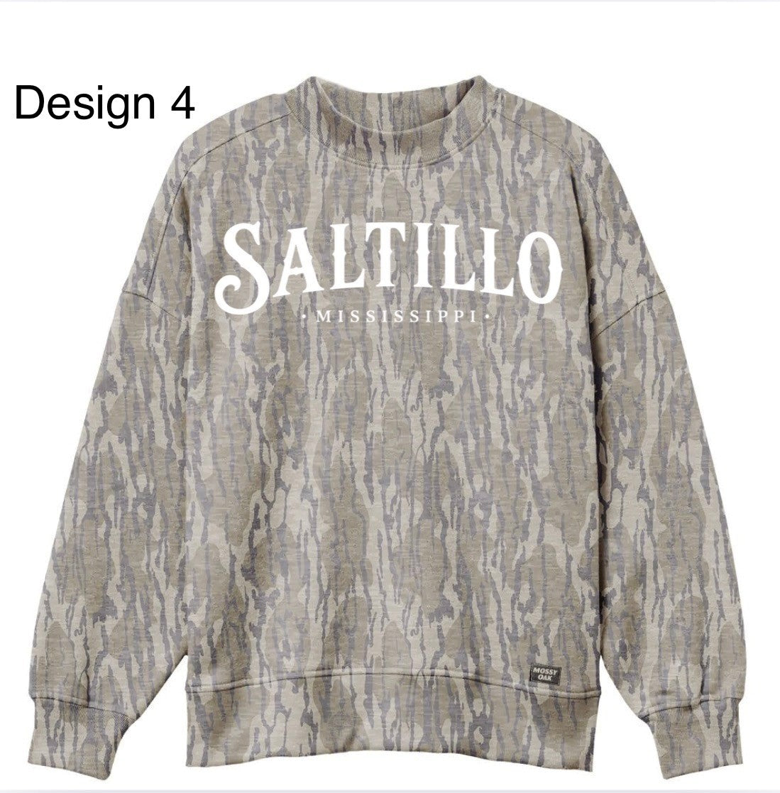 Mossy Oak Camo Crewneck Sweatshirt