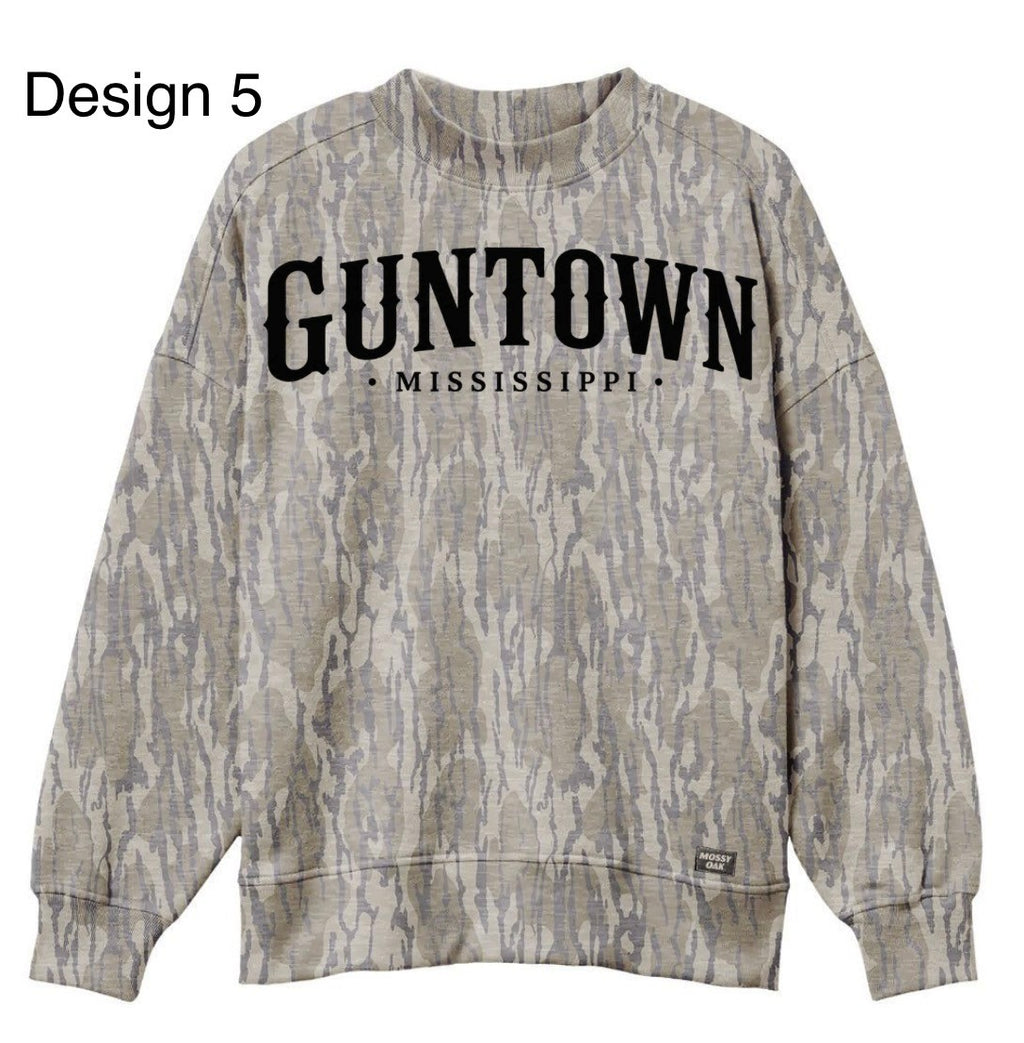 Mossy Oak Camo Crewneck Sweatshirt