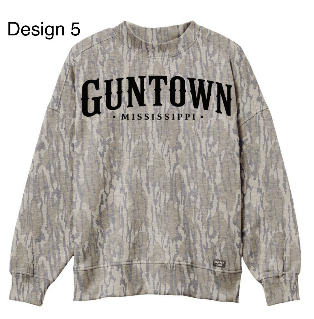 Mossy Oak Camo Crewneck Sweatshirt