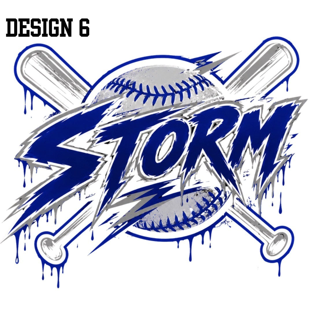 Design 6 - Saltillo Storm Baseball Drip