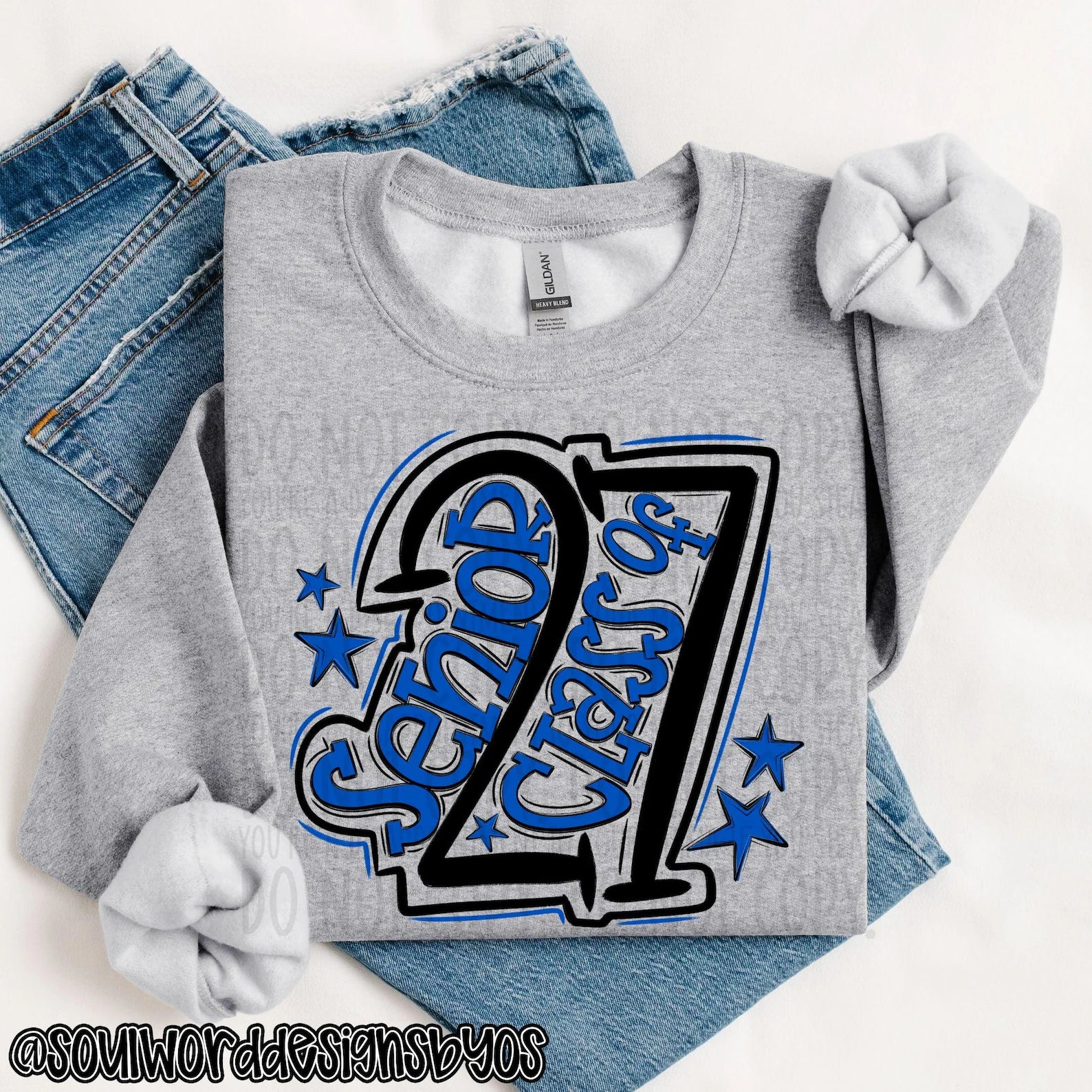 Senior Class of '27 Sweatshirt (Gildan Heavy Blend)