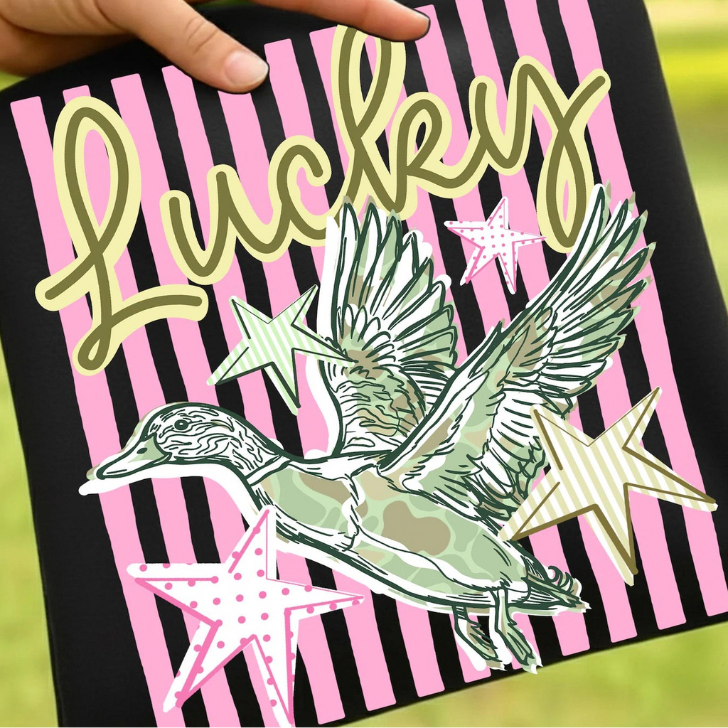 Lucky Duck Comfort Color T-Shirt