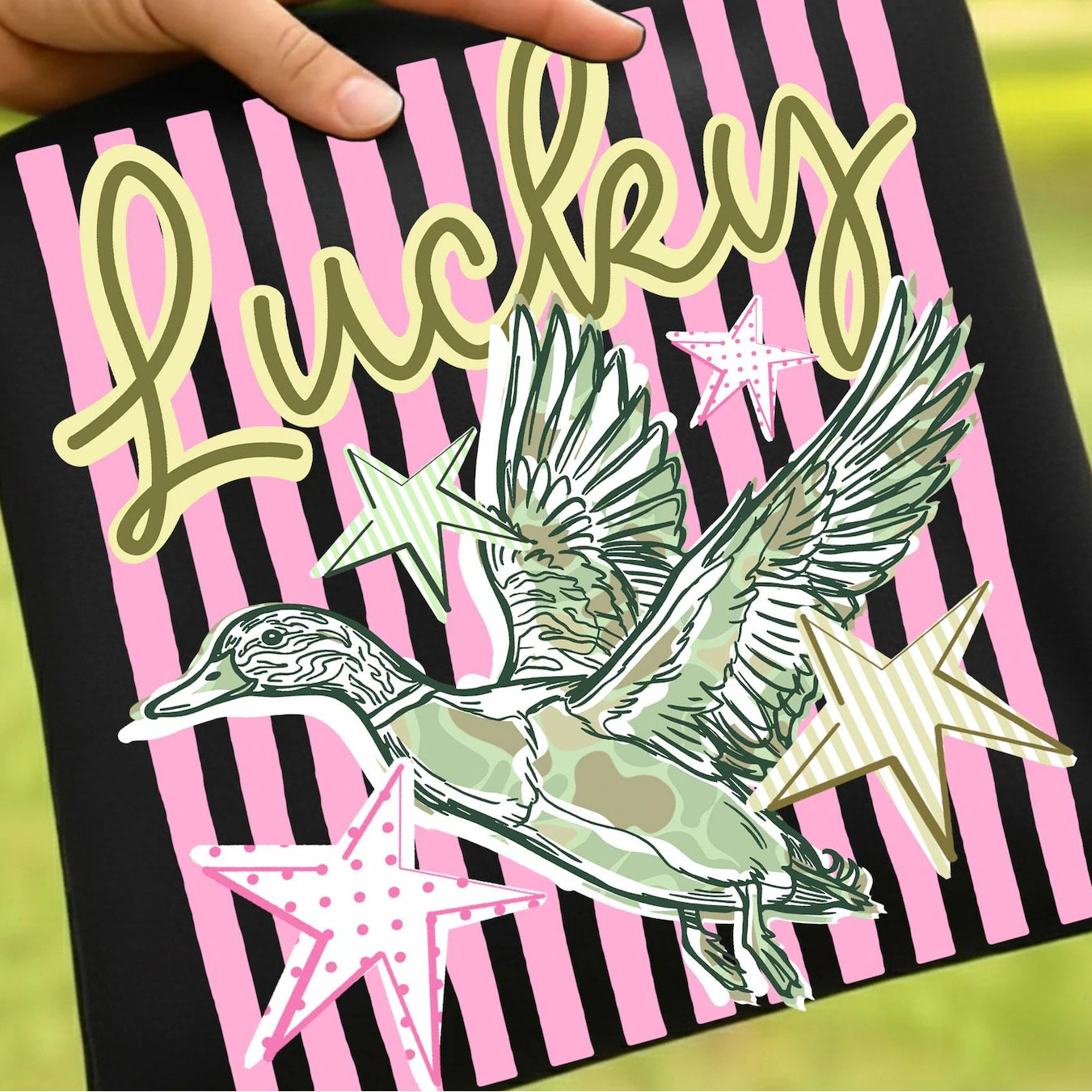 Lucky Duck Comfort Color T-Shirt