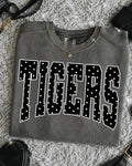 Tigers Polka Dot Sweatshirt in gray