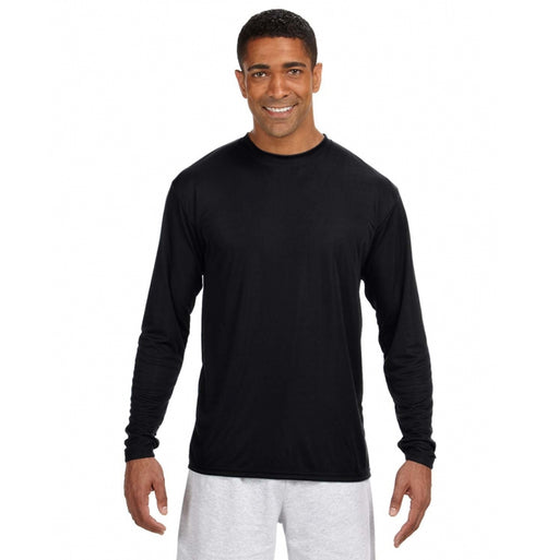 A4 Apparel N3165 UPF 44+ Unisex Polyester Performance Long Sleeve