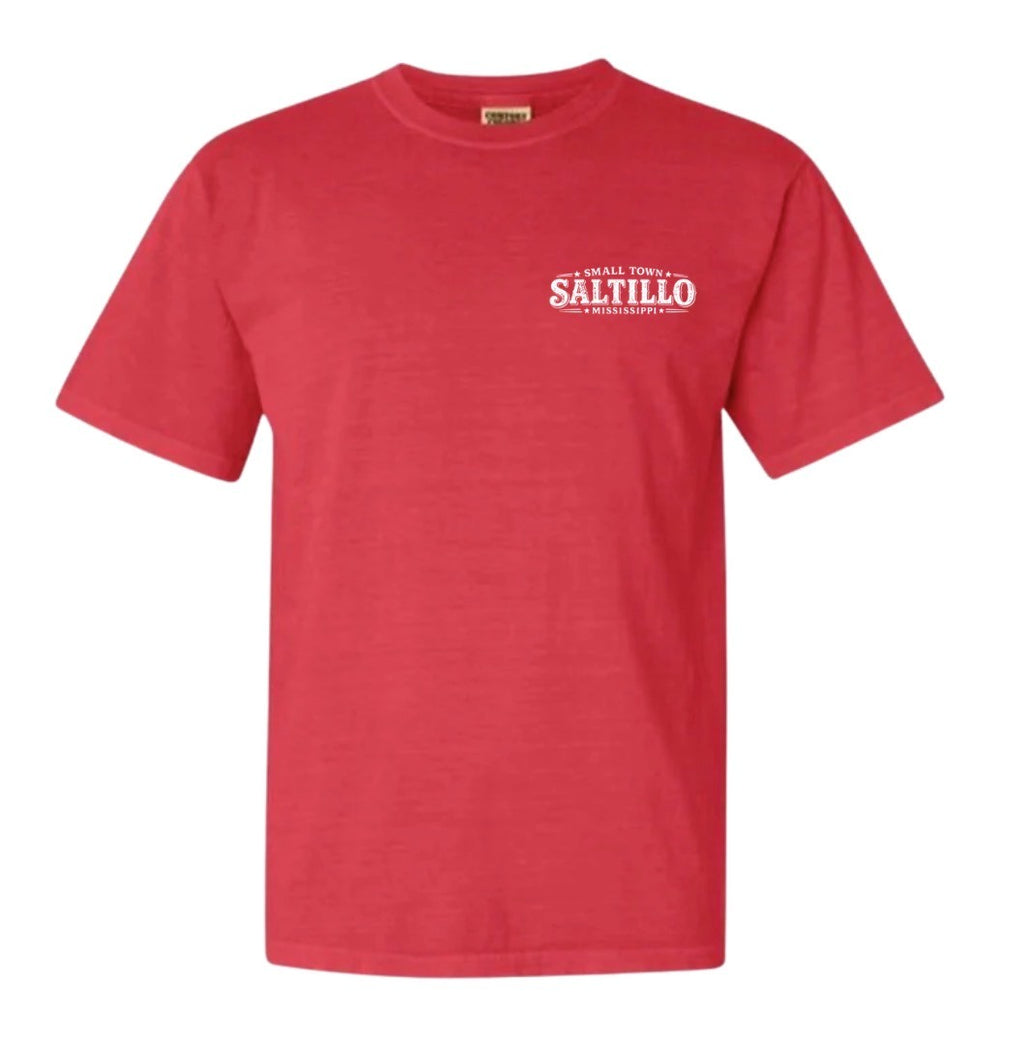 Small Town Saltillo Mississippi Comfort Color T-Shirt